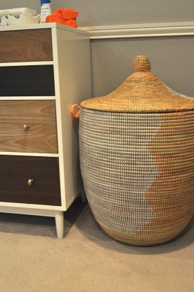 basket and dresser