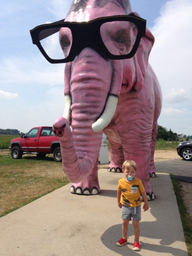 Pink Elephant Gas station